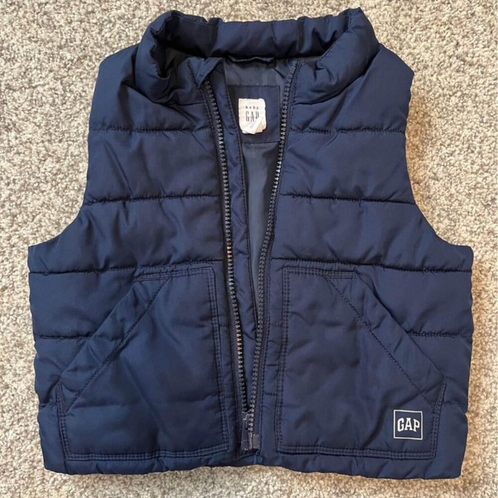 Baby GAP puffer vest 12-18 months